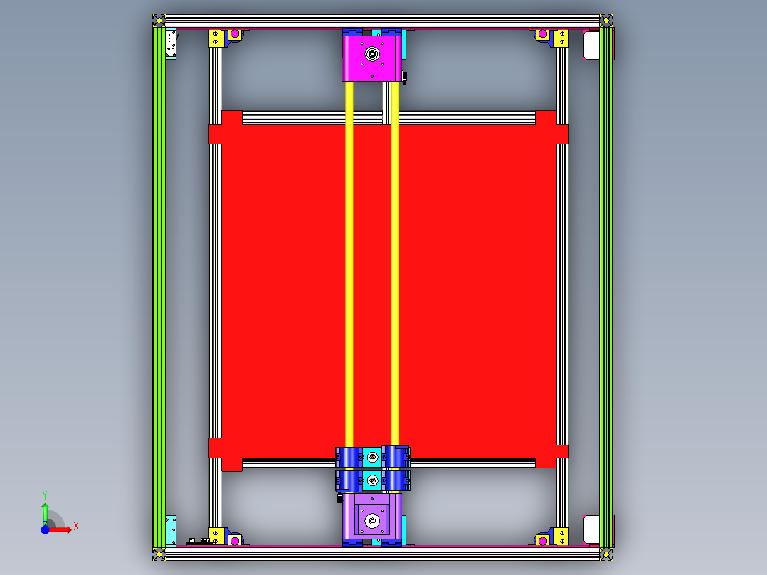 B2004687-BAYBAR 3D 打印机前视图
