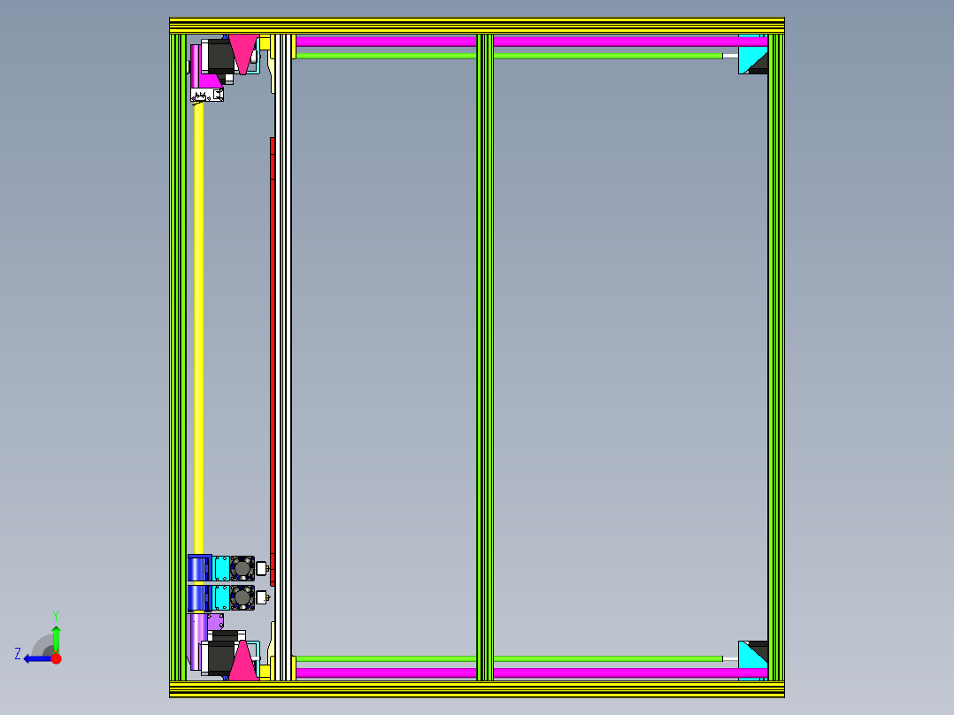 B2004687-BAYBAR 3D 打印机右视图