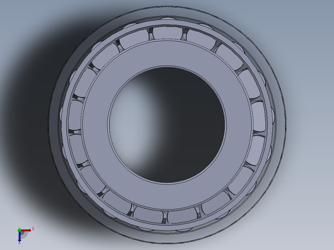 圆柱滚子轴承30206==81617==3俯视图