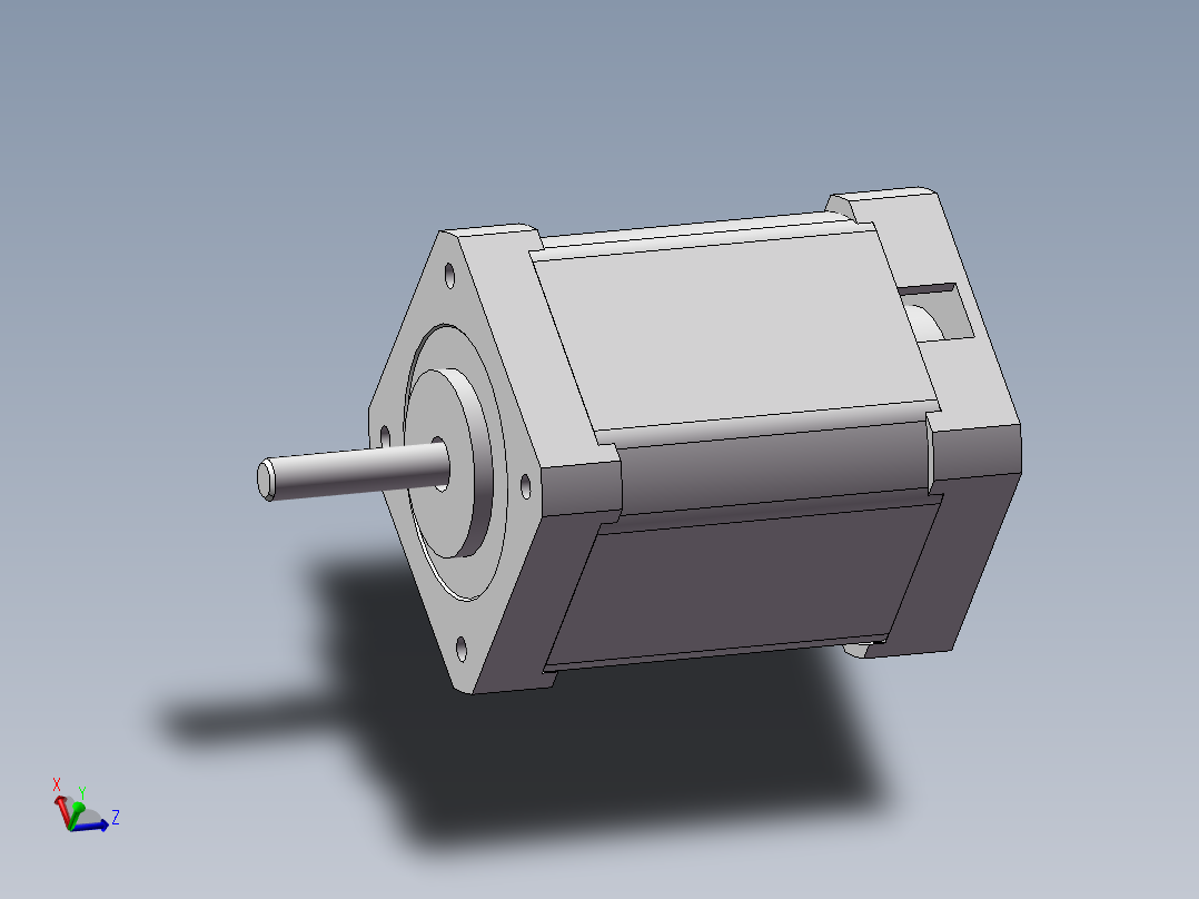 雷赛步进电机42CM08主视图