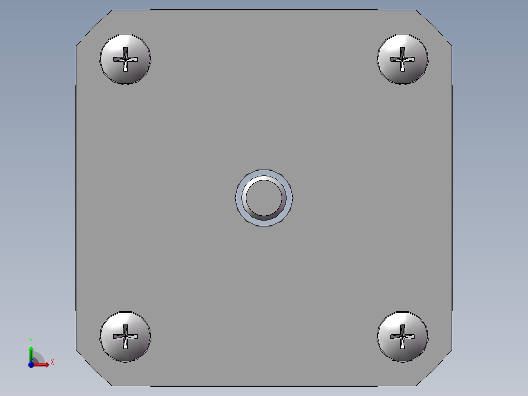 雷赛步进电机42CM08前视图