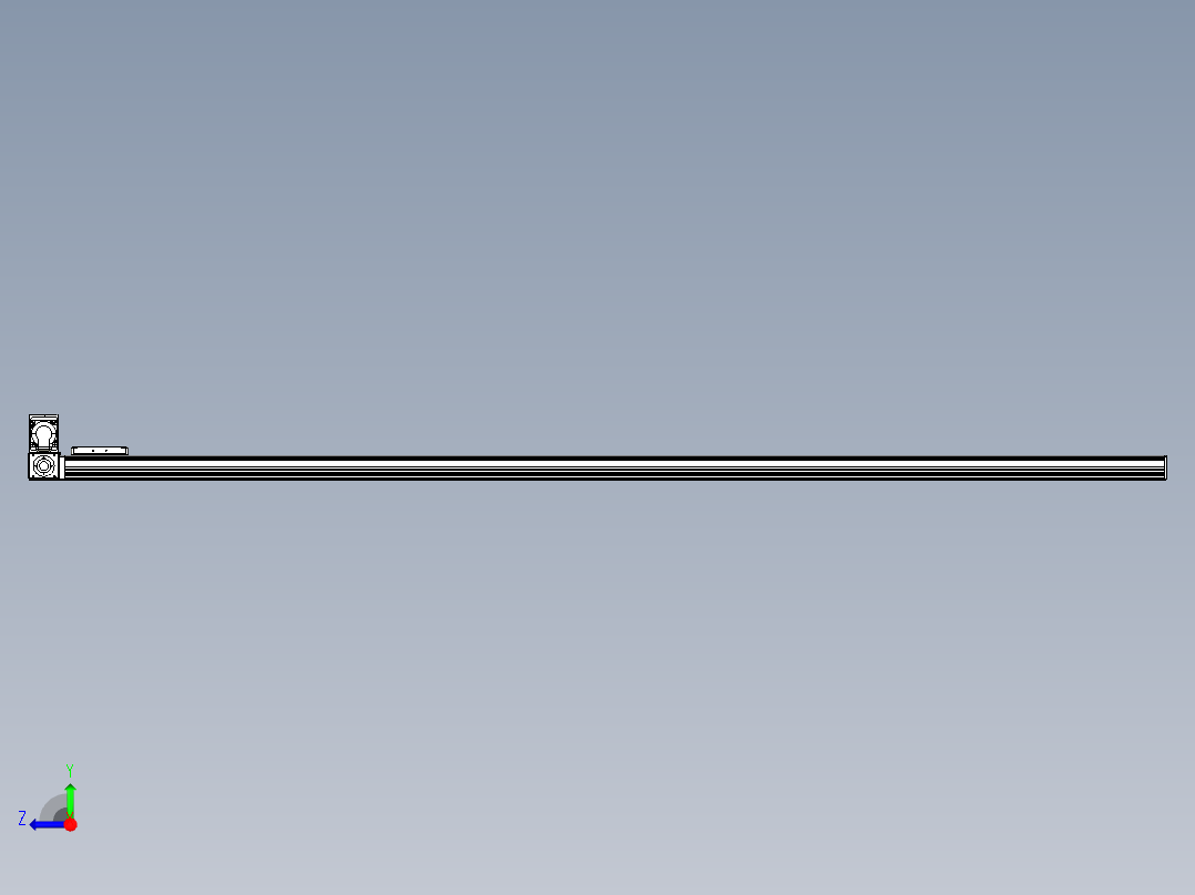 同步带全封闭直线模组TPA-HCB-105D-90-L2300-LU-C-P20-N3右视图