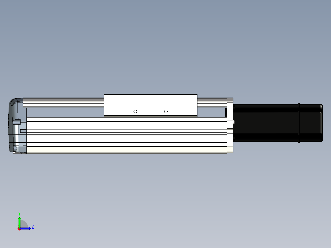 Toyo东佑达直线模组-ETH17-100-BC-M40B左视图