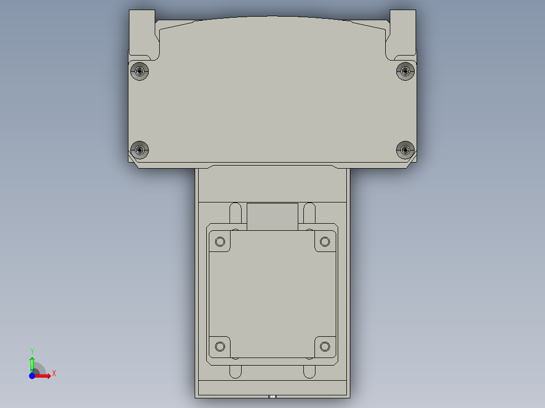 CCTL模组螺杆-TL135-S800-BM前视图