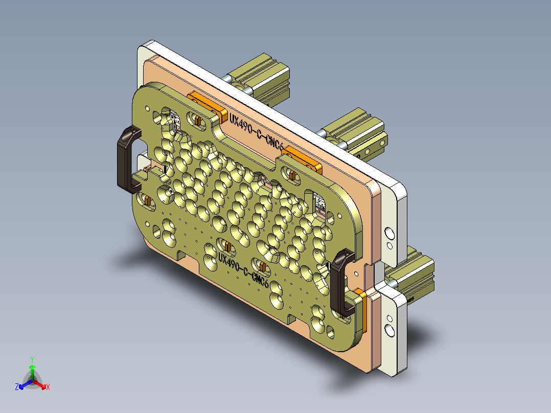 UX490-C-CNC6-0921正等轴测图