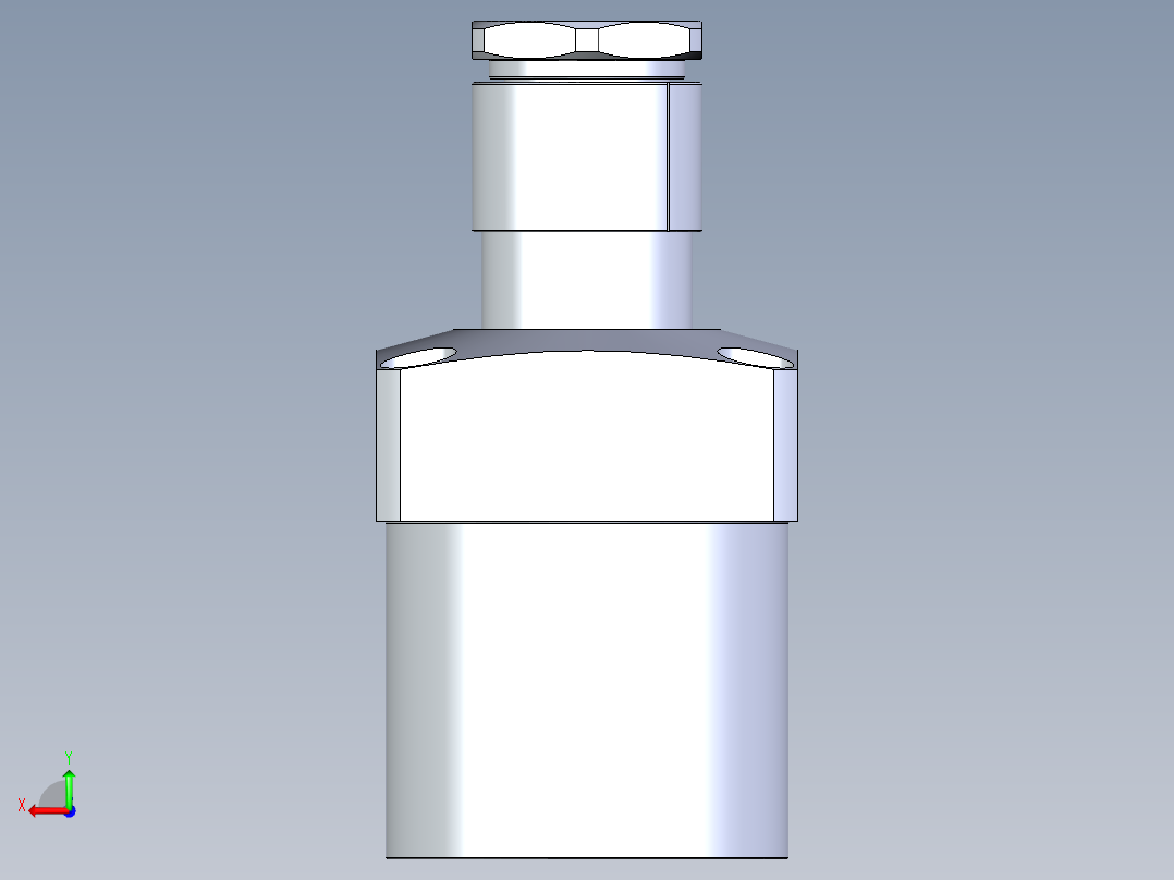 KOSMEKLG1050-CR-Y45多系列多零件图纸模型后视图