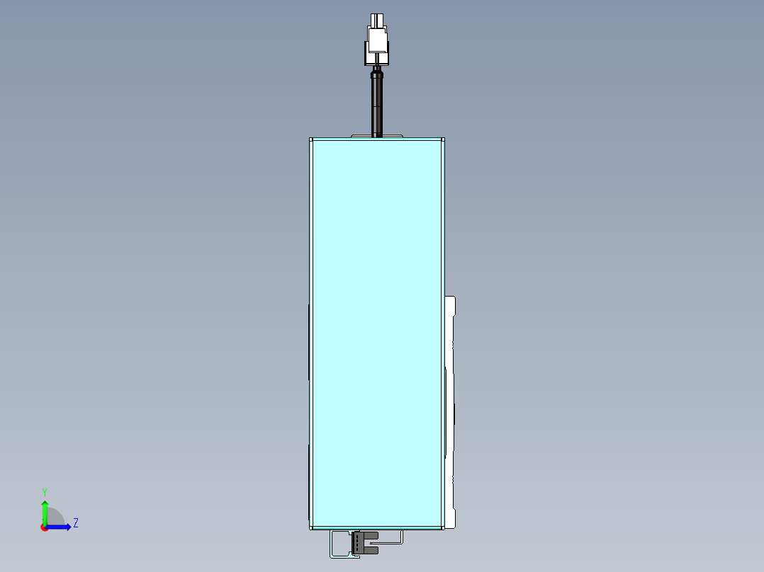 VF丝杆传动-一般环境VF14-Lxx-C-S1200-BR-ZP40-C3左视图