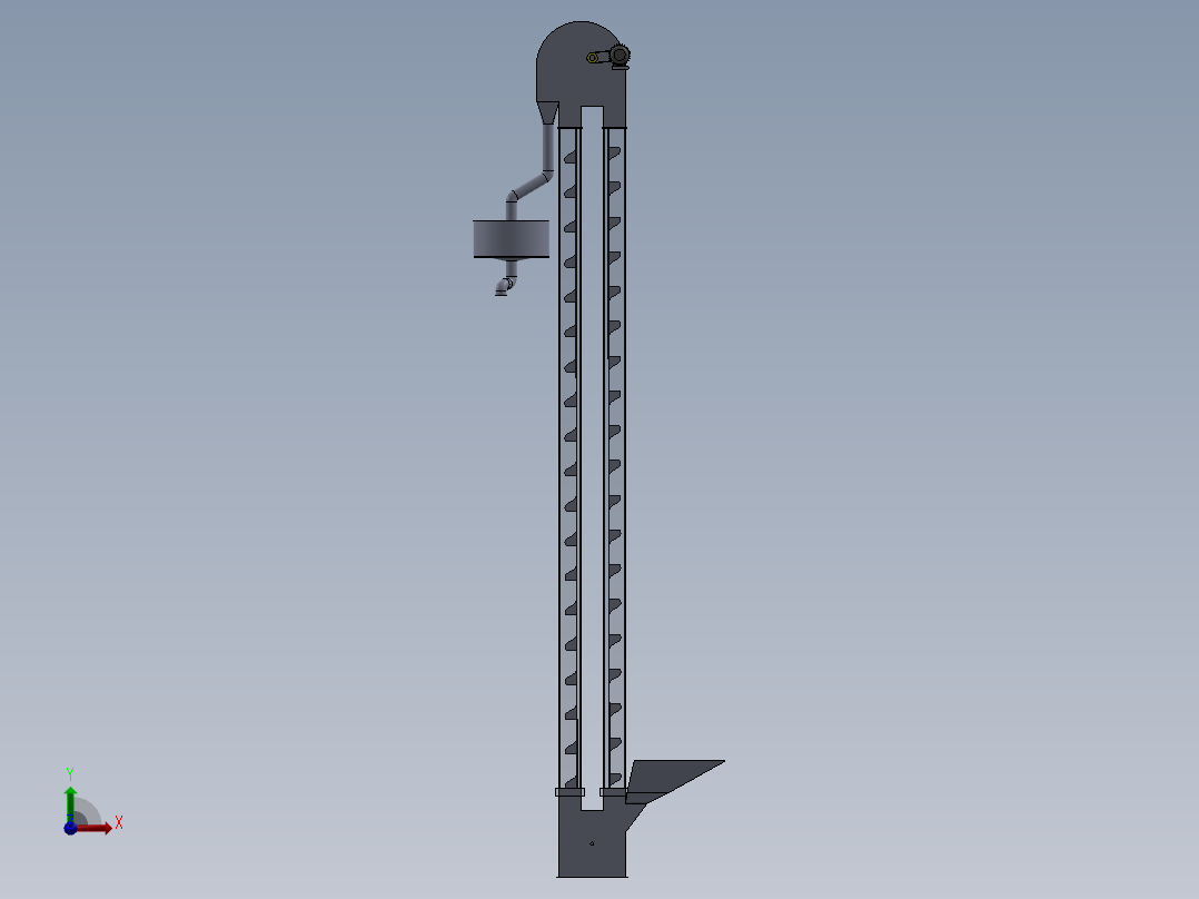 A2005329-谷物电梯机前视图