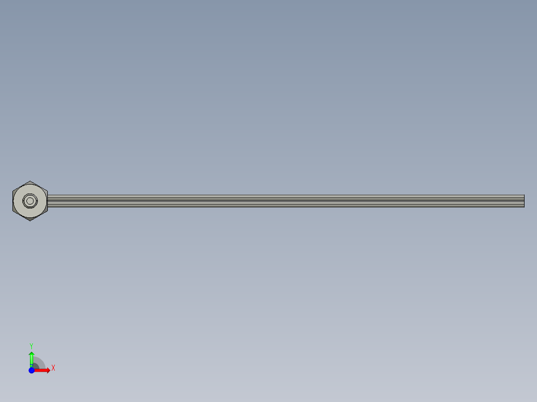 基恩士FU-35TZ_kc图纸模型前视图