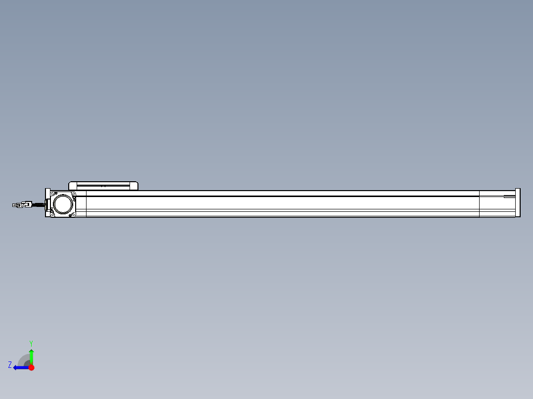 威洛博LB.GB同步带传动--欧规系列LB6A-L130-S850-BL右视图