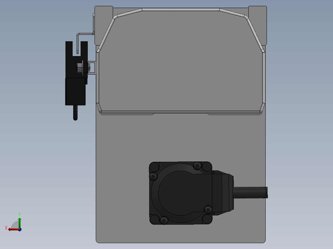 精密模组MY100-T10-750L-BM-P10B-C4-C后视图