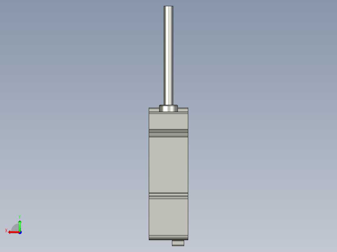 基恩士LV-11A_kc图纸模型后视图