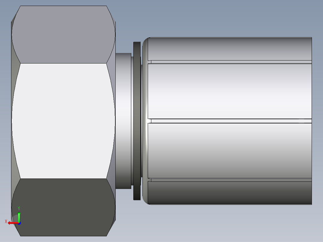 C973系列-24°重型直头后视图