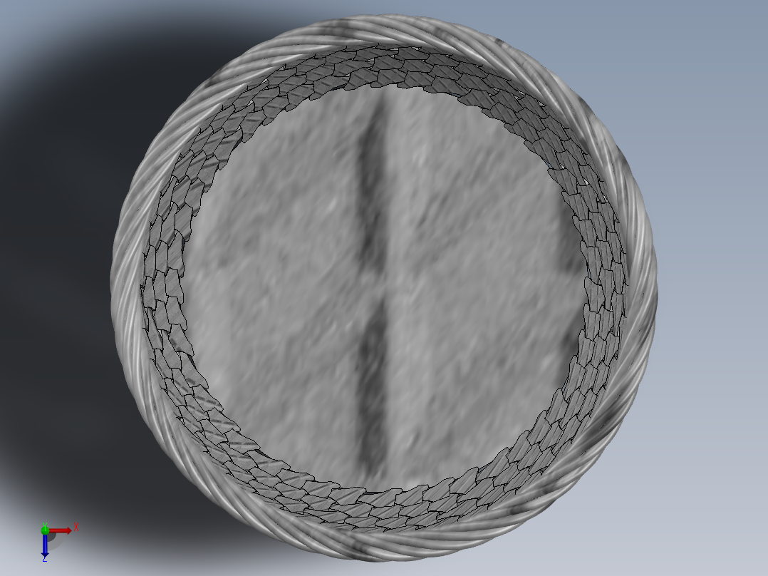 水果篮子俯视图