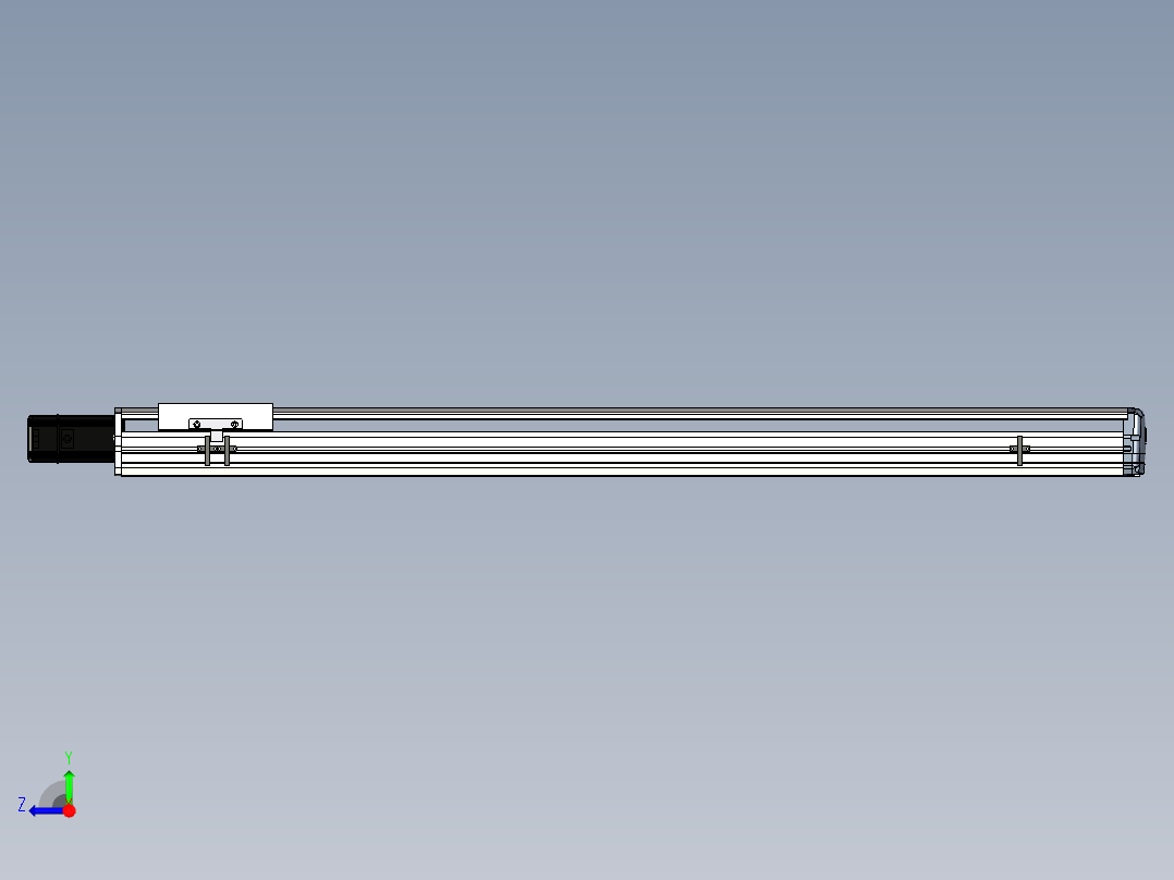 Toyo东佑达直线模组-ETH17-1100-BC-M40-B95右视图