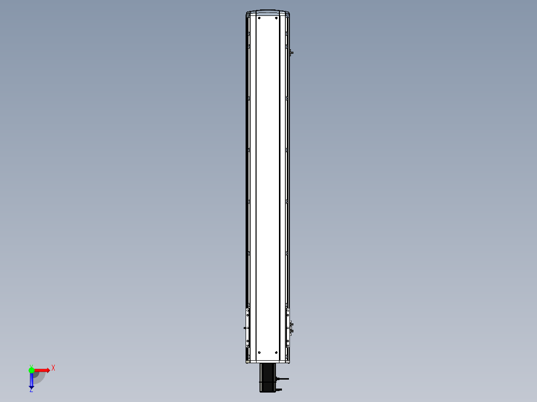 Toyo东佑达直线模组-ETH17-1100-BC-M40-B95俯视图