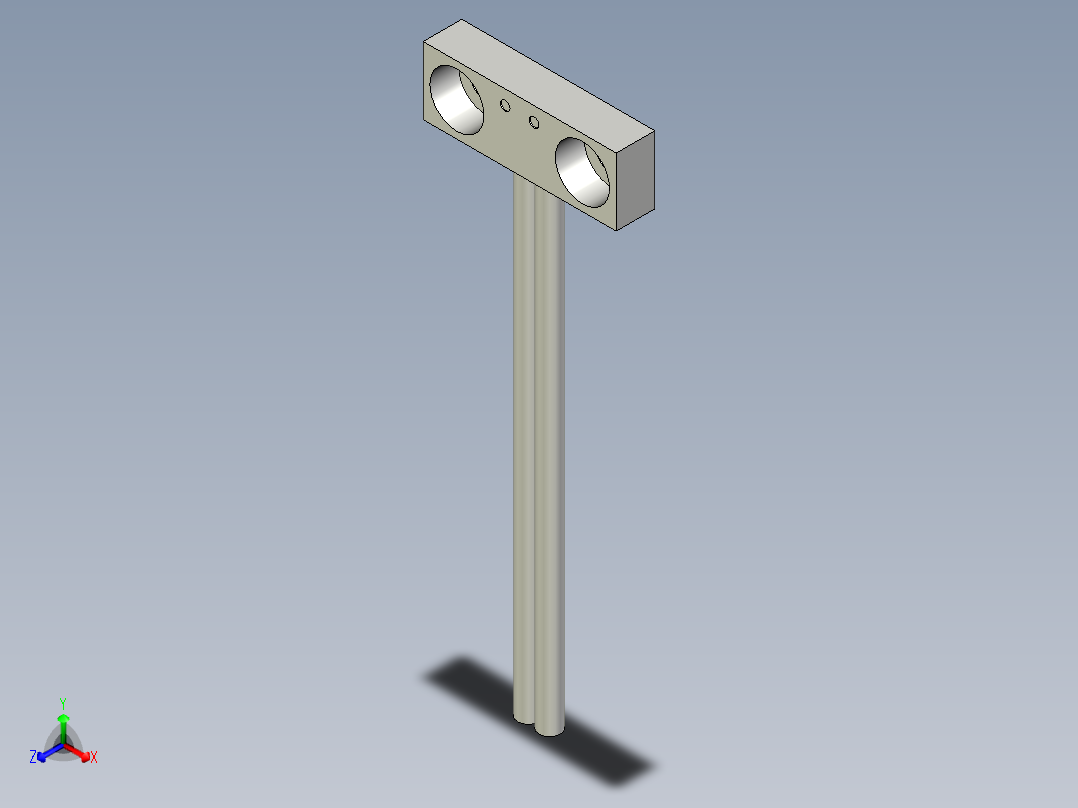 支架光纤_漫反射型FR-W11主视图