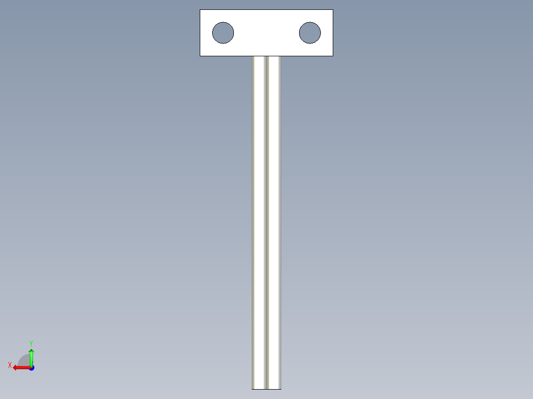 支架光纤_漫反射型FR-W11后视图