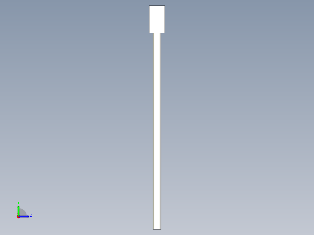 支架光纤_漫反射型FR-W11左视图