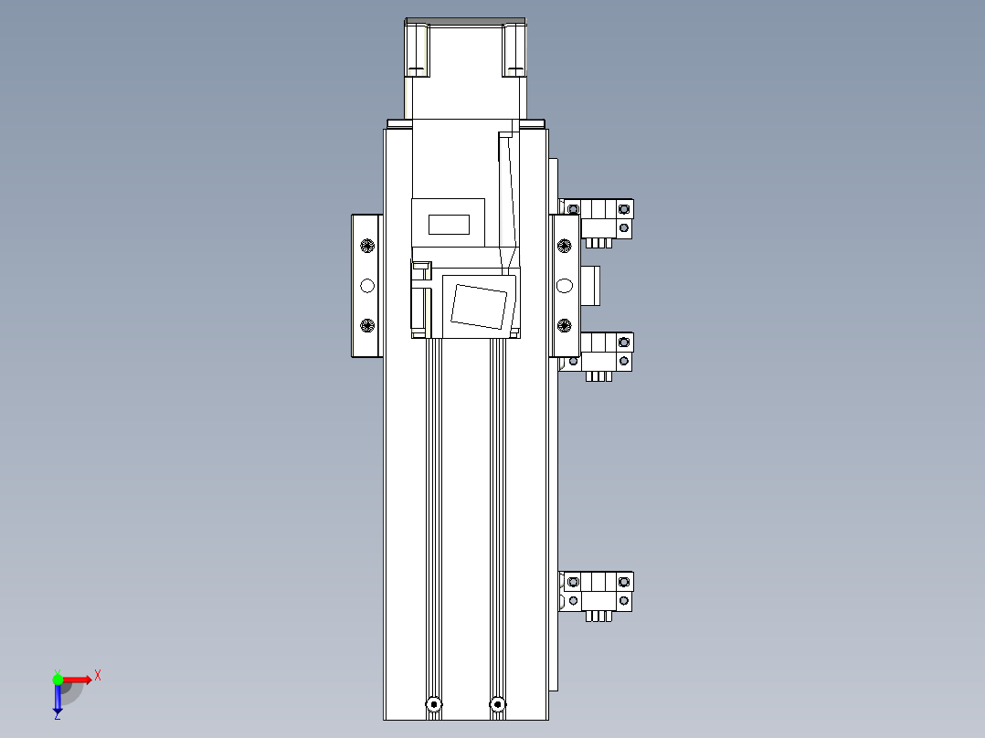 钢基模组-TPA-KNR-6005C-200A1-MU-H1S1俯视图