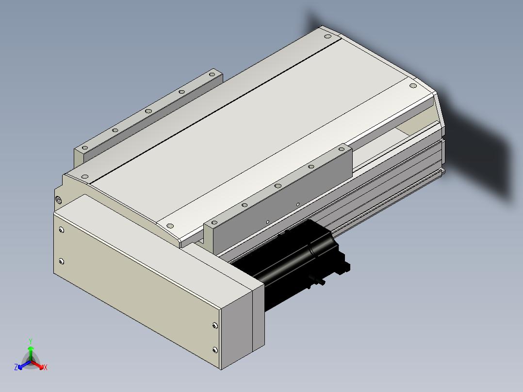 Toyo东佑达直线模组-ETH22-100-BL-400W+煞車主视图