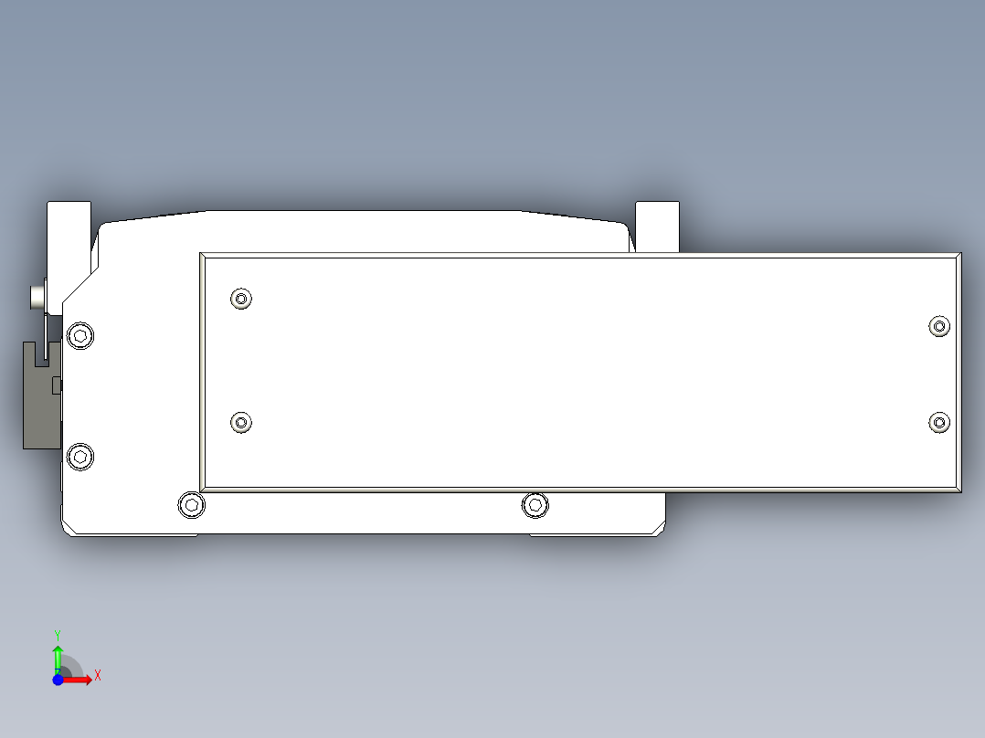 Toyo东佑达直线模组-ETH22-100-BL-400W+煞車前视图