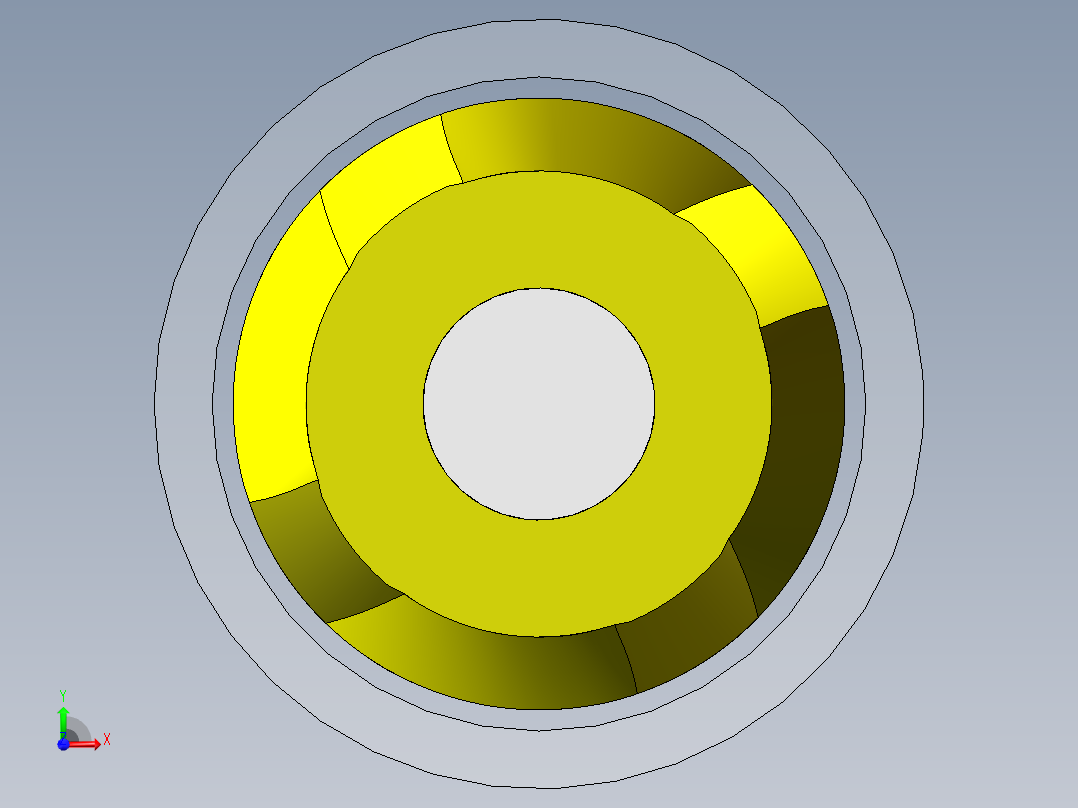 三种扶正器三维SW前视图