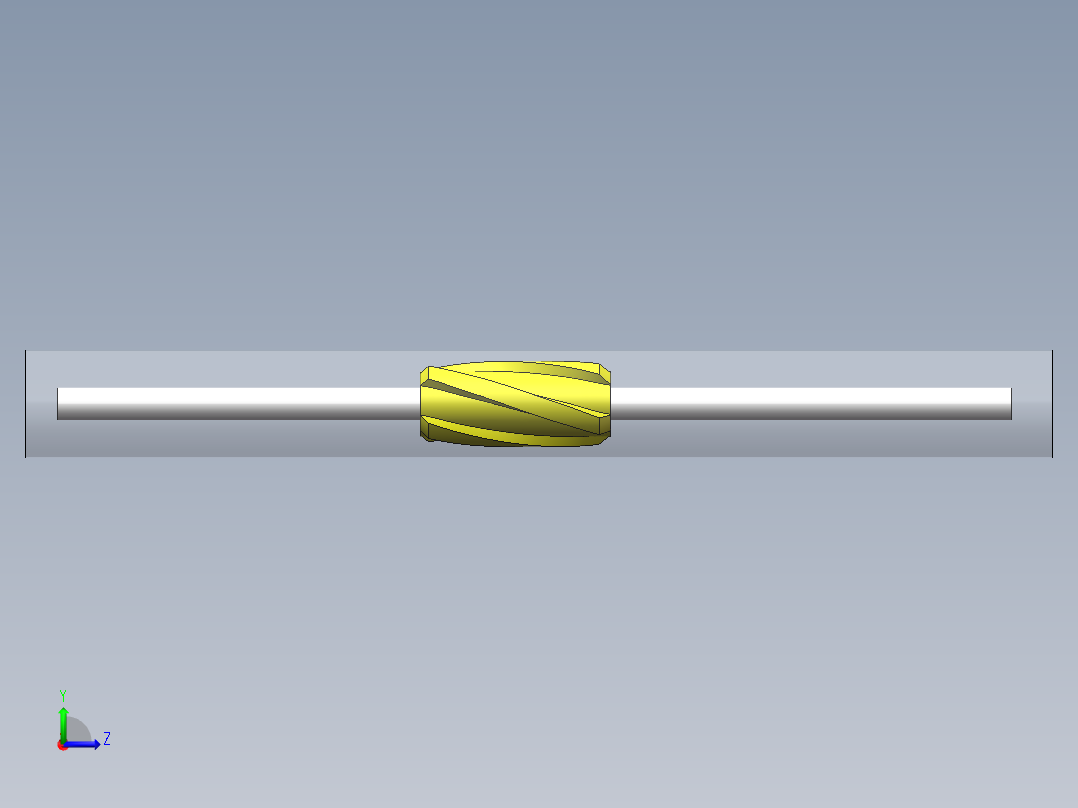 三种扶正器三维SW左视图