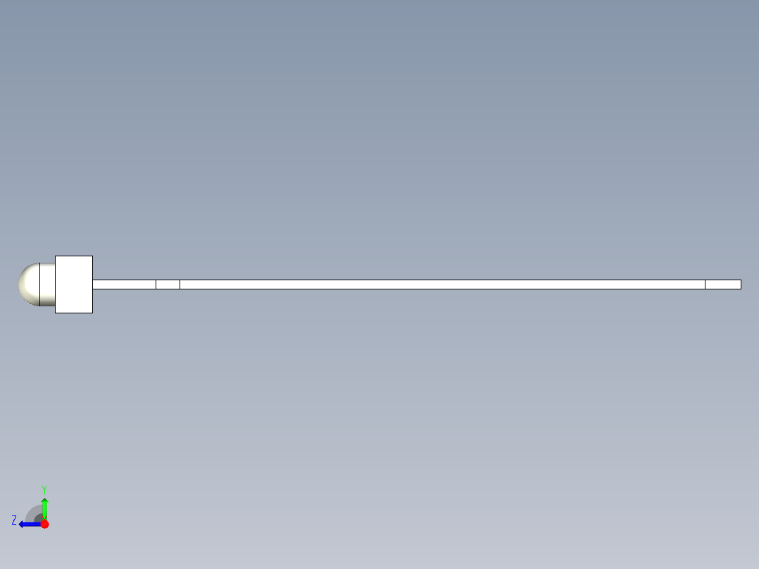 光电元件封装-L-2060SRC右视图