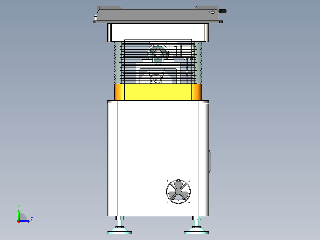 3C行业整列机SW18左视图