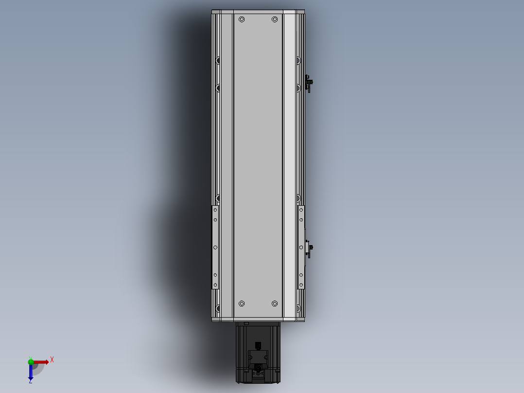 精密模组MY170-T10-300L-BC-P75B-C4-C俯视图