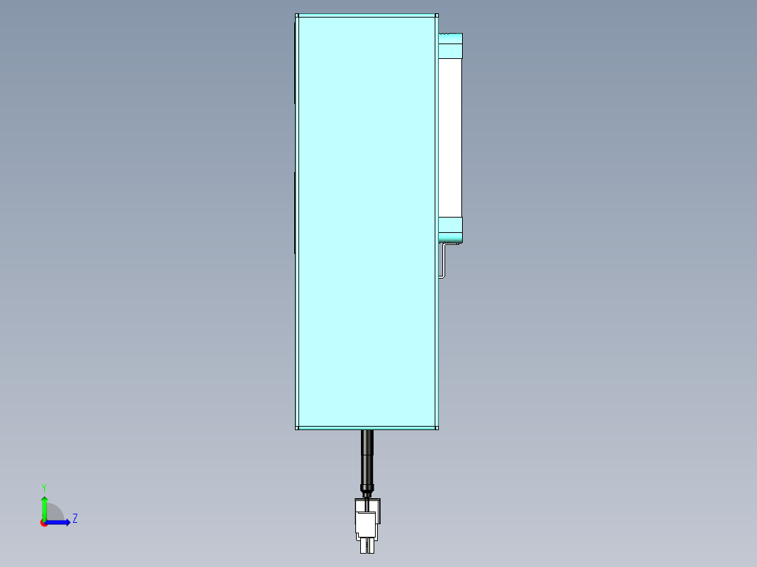 威洛博VC丝杆传动-无尘环境VC14-Lxx-C-S1150-BL-ZP40-C3左视图