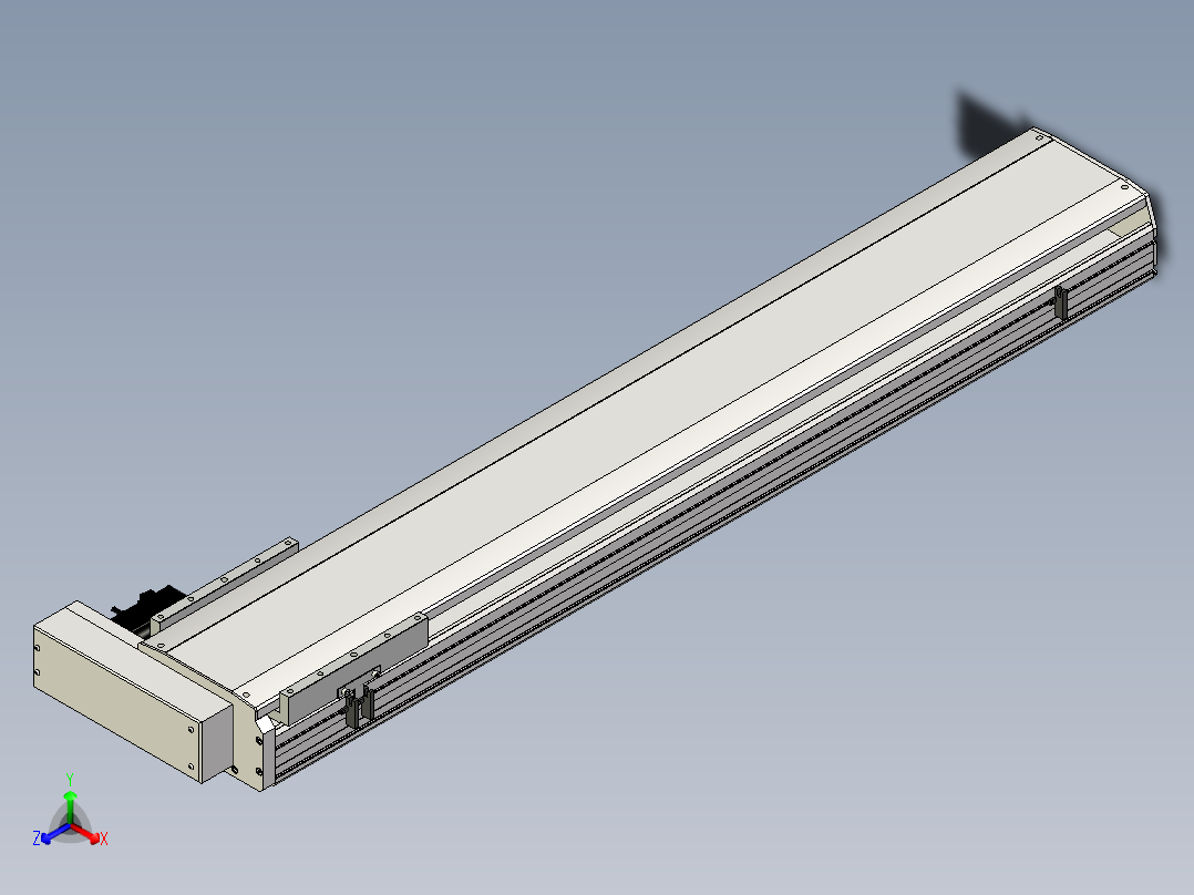 Toyo东佑达直线模组-ETH22-1150-BR-400W正等轴测图