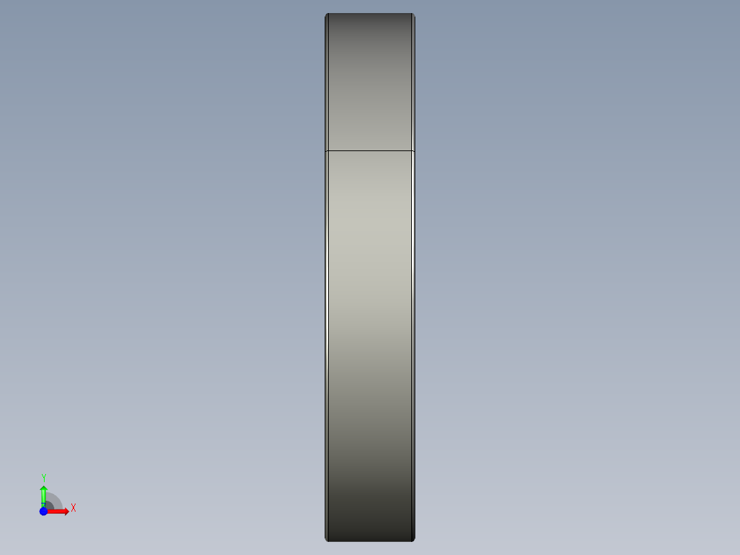 深沟球轴承16005前视图