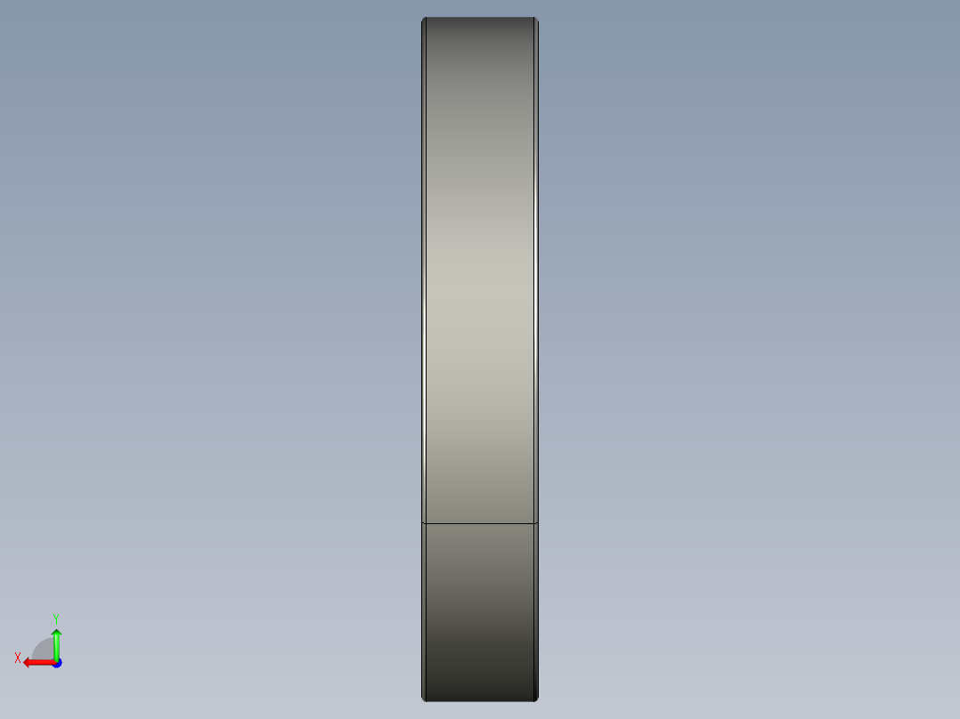 深沟球轴承16005后视图