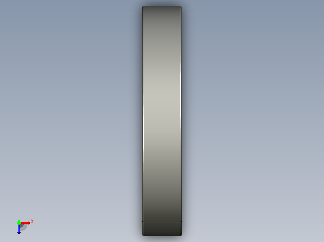 深沟球轴承16005俯视图