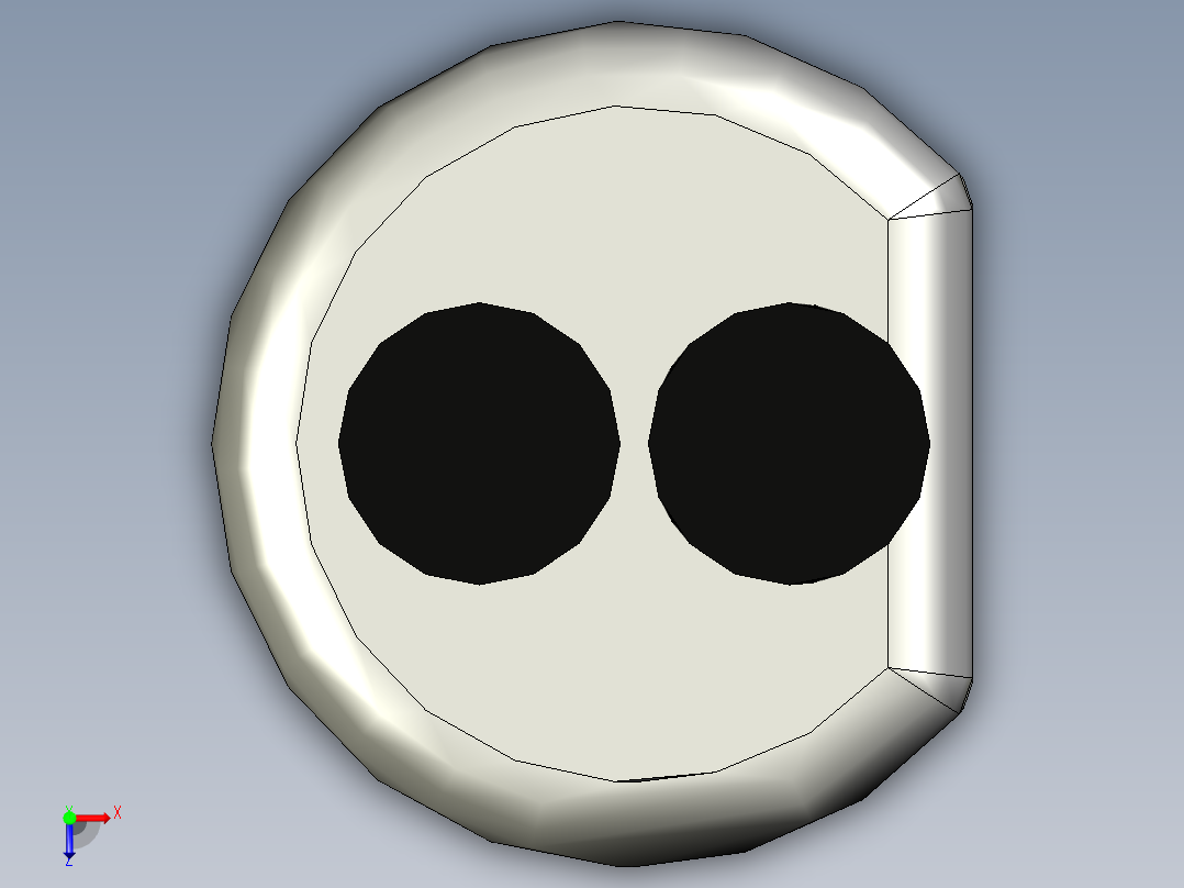 侧视光纤_漫反射型FR-F311俯视图