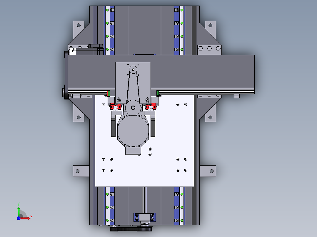 HSM雕刻机前视图