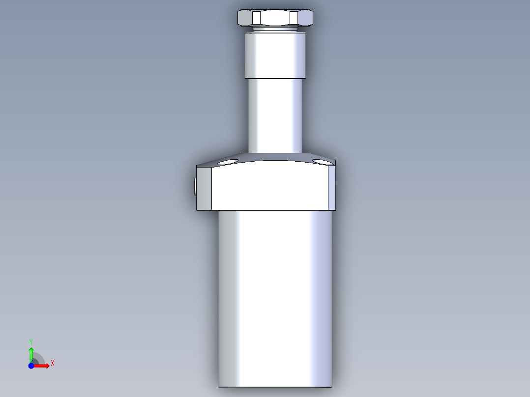 KOSMEKLHA0750-GL-Q35多系列多零件图纸模型前视图