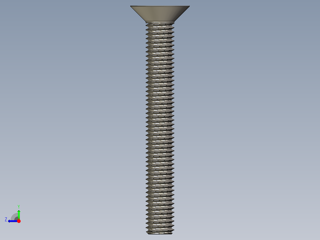 Screw_ISO_10642_M8x65_A2.STEP右视图