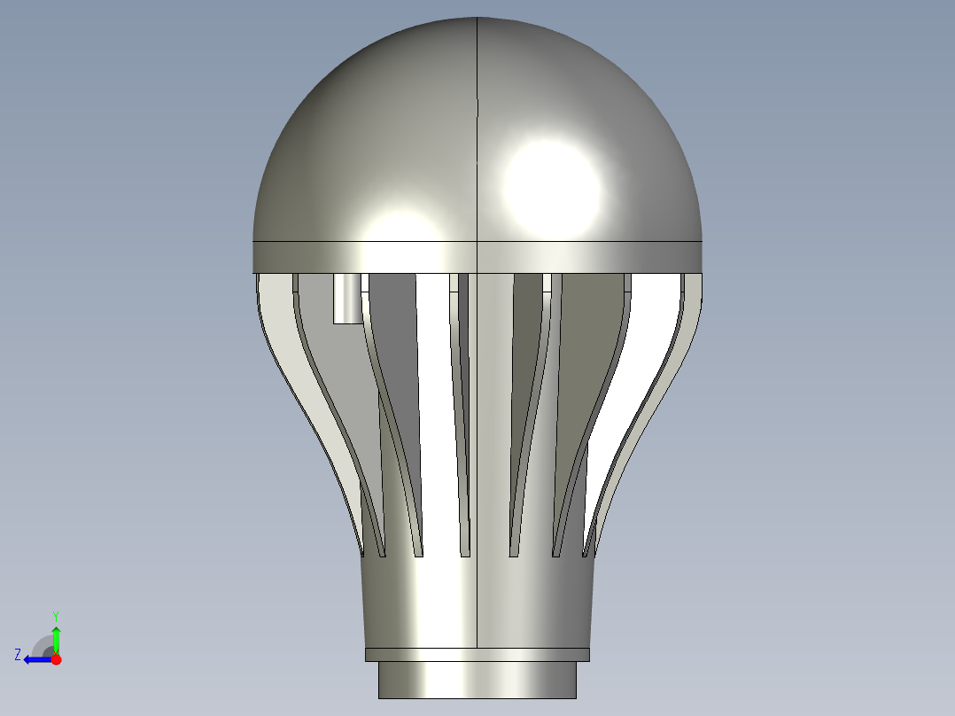 LED环泡灯右视图