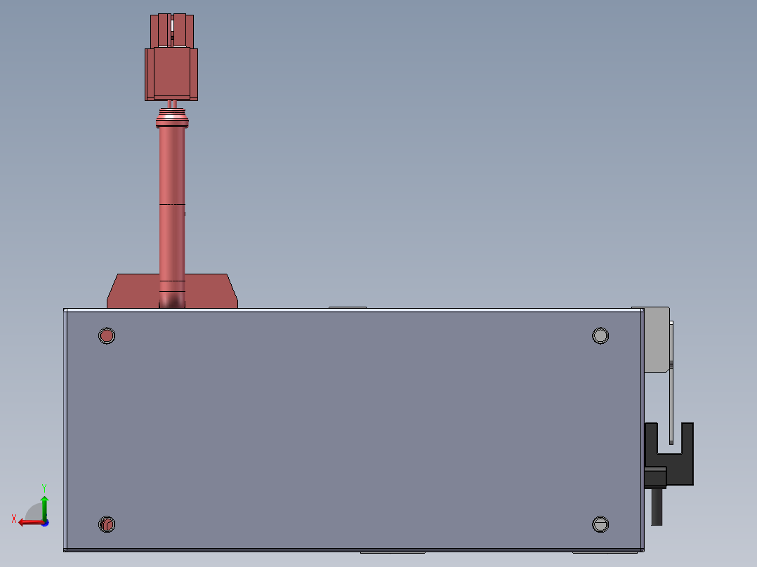 精密模组MY80S-T10-550L-P20B-BR-C4后视图