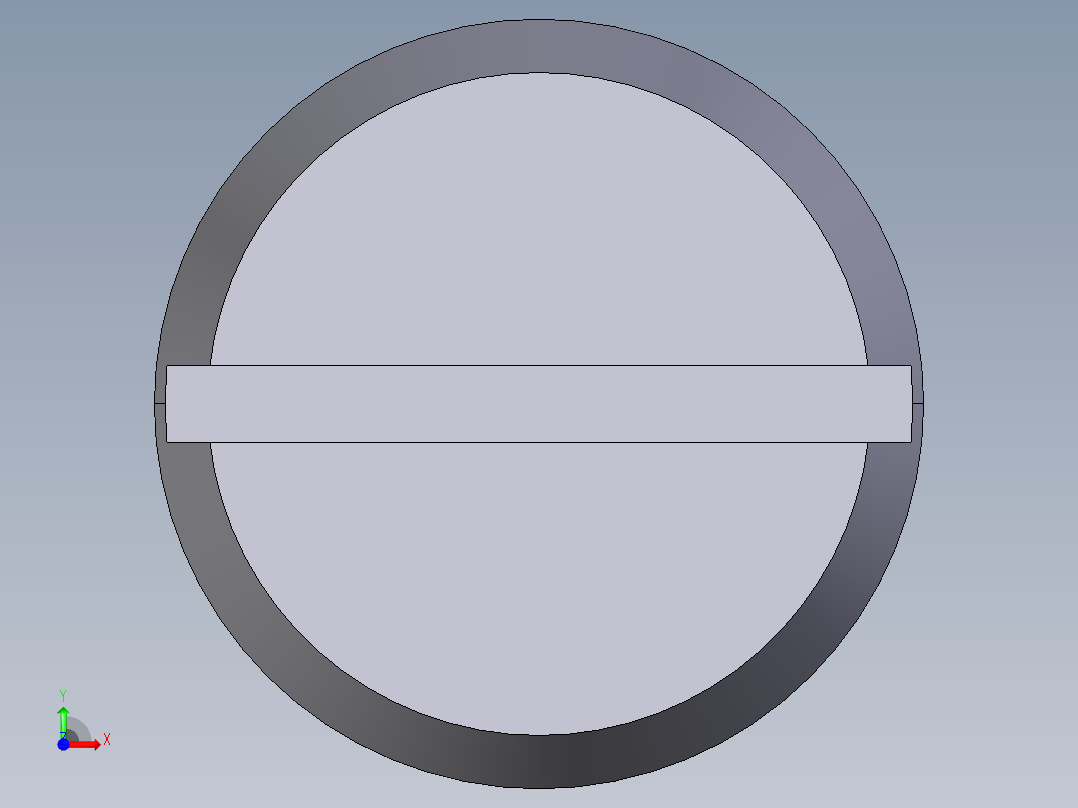 定位柱(中荷重)(英吋) 2B02-3D多系列多零件图纸模型前视图