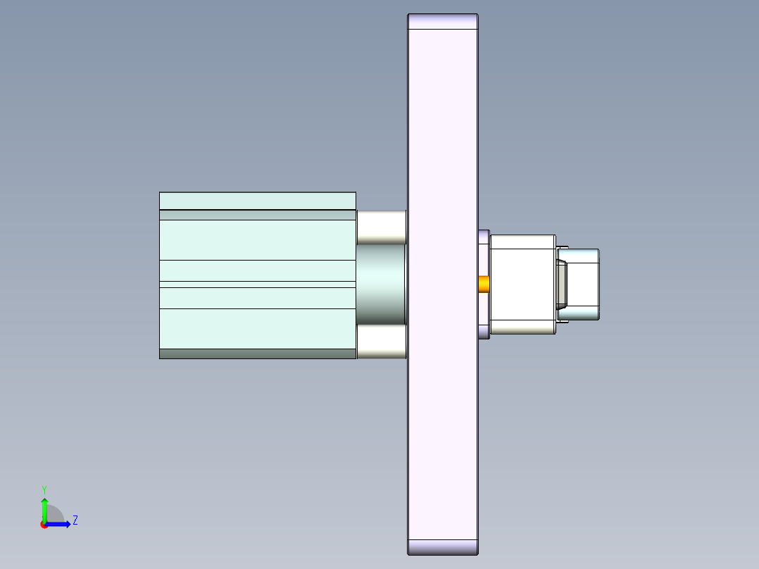 DCD874R-CNC1-1205左视图