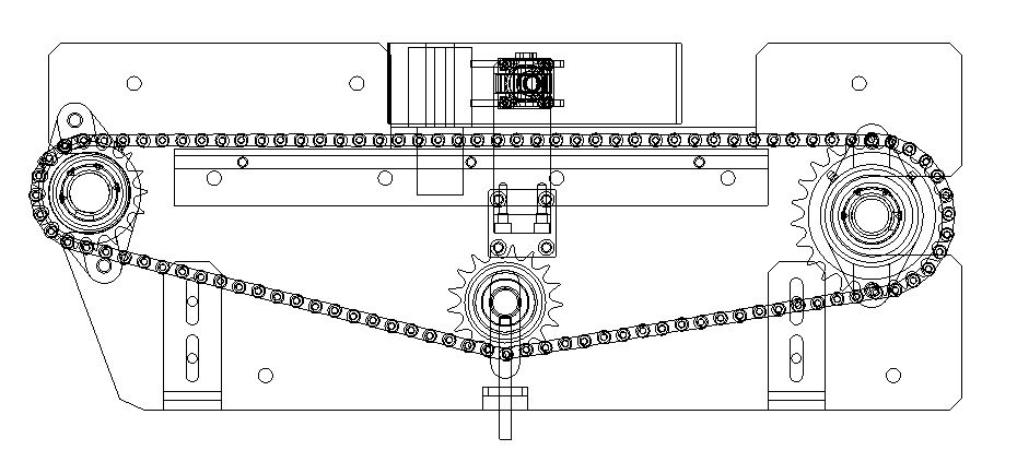 链式输送机机构