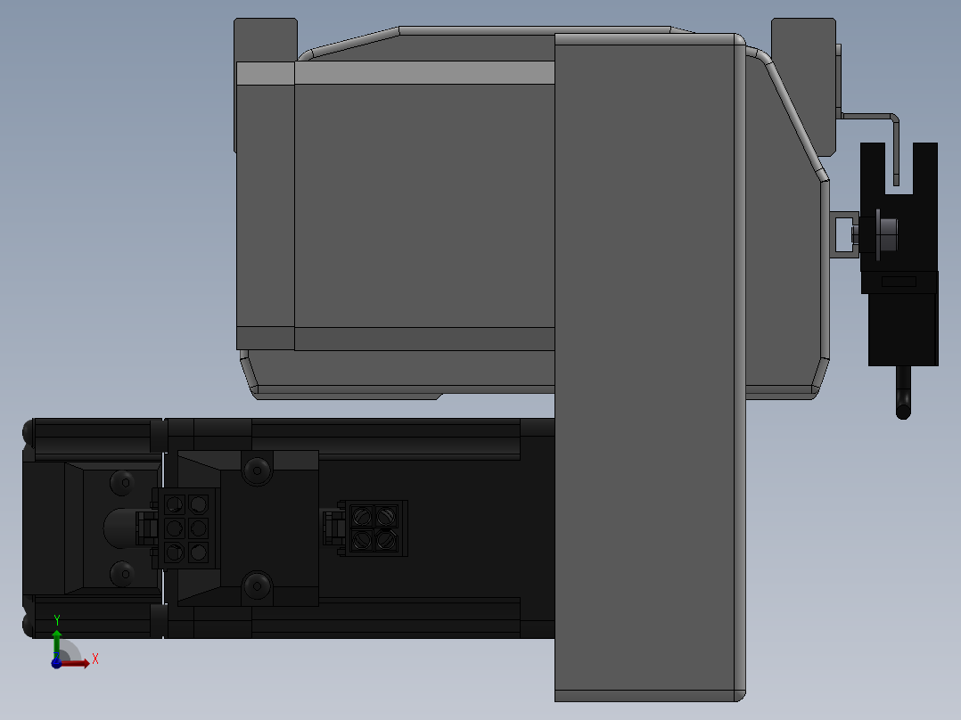 精密模组MT100-L78-1100-RD-M10-C4前视图