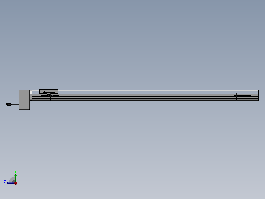 精密模组MT100-L78-1100-RD-M10-C4右视图