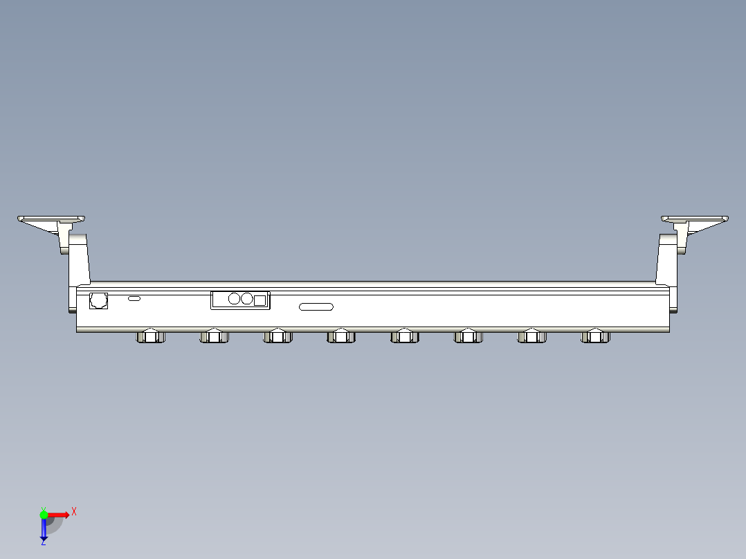 基恩士SJ-H060C+OP84297_kc图纸模型俯视图