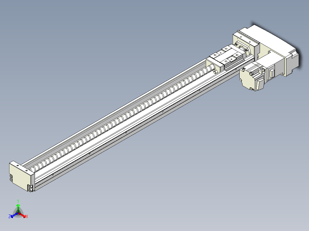 钢基模组-TPA-KSR-6005C-600A1-MR-H1S0正等轴测图