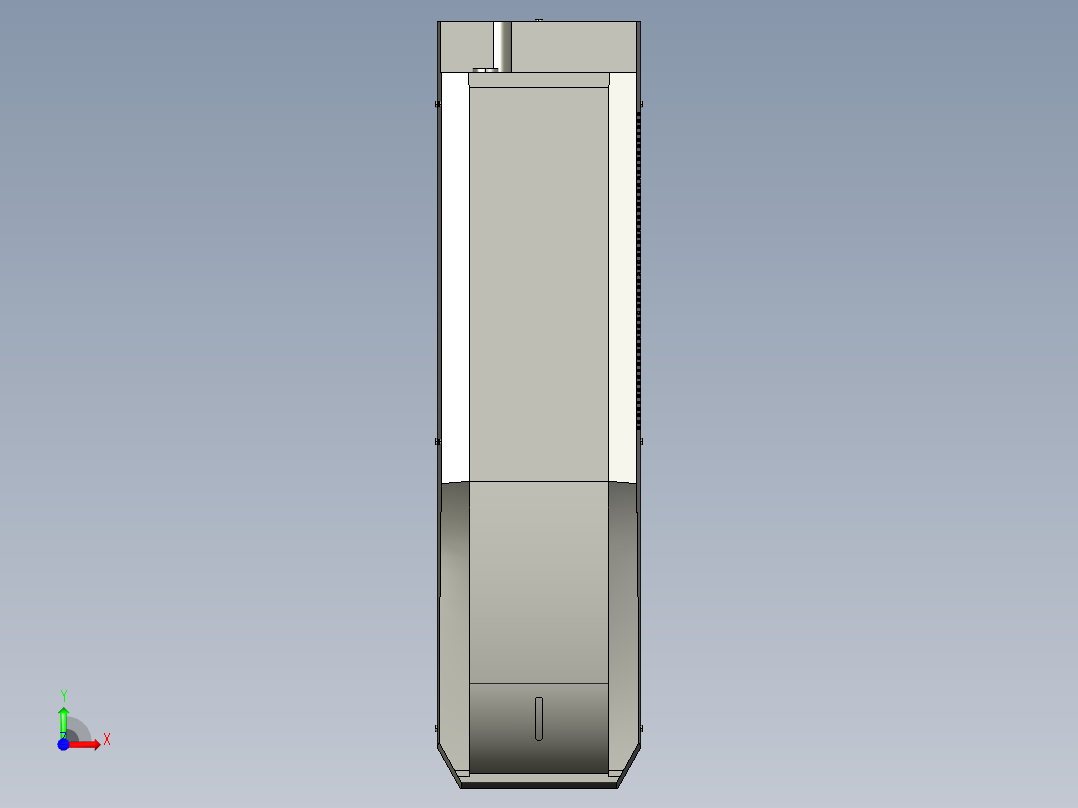 基恩士ML-Z9550_kc图纸模型前视图